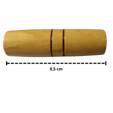 Alça de madeira para panela 8,5 cm
